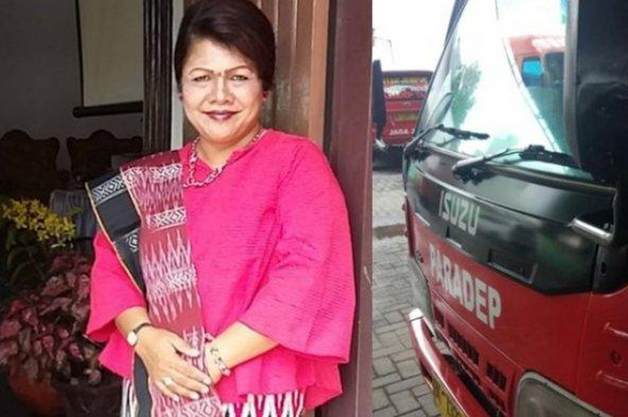 Novita Metty Purba, emak-emak yang nekat ambil alih bus Paradep