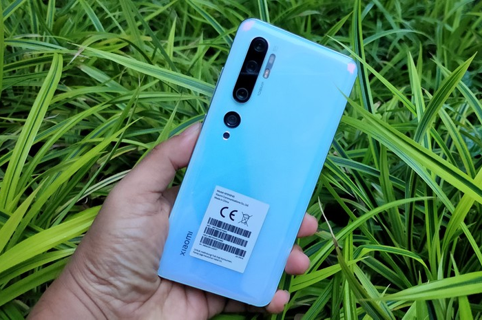 Xiaomi Mi Note 10 Pro bodi belakang