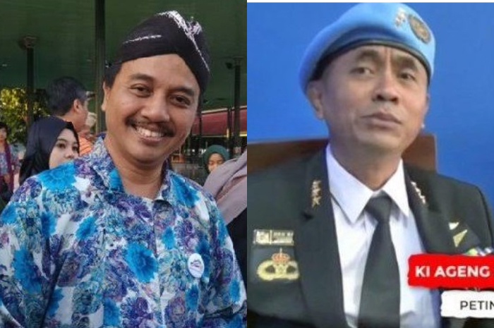 Roy Suryo dan petinggi Sunda Empire Rangga Sasana