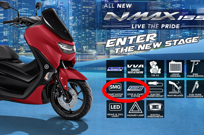 Yamaha All New NMAX 155 2020 punya 2 fitur yang tidak ditemukan di model lama