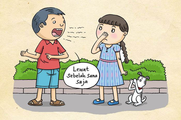 Ilustrasi bau mulut
