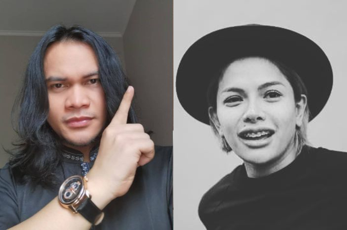 Kolase foto Mbah Mijan dan Nikita Mirzani