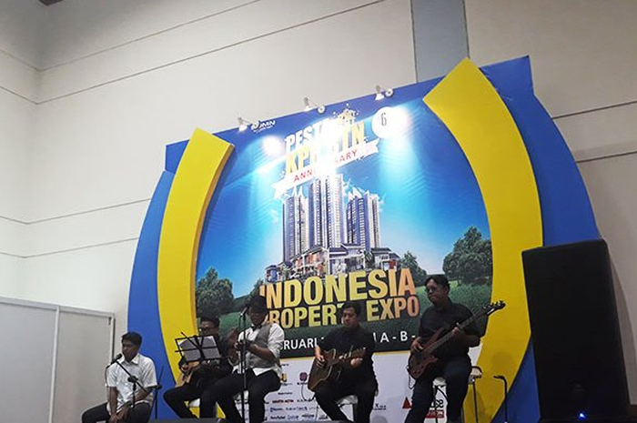Penyelenggaraan Indonesia Properti Expo 2018 lalu.