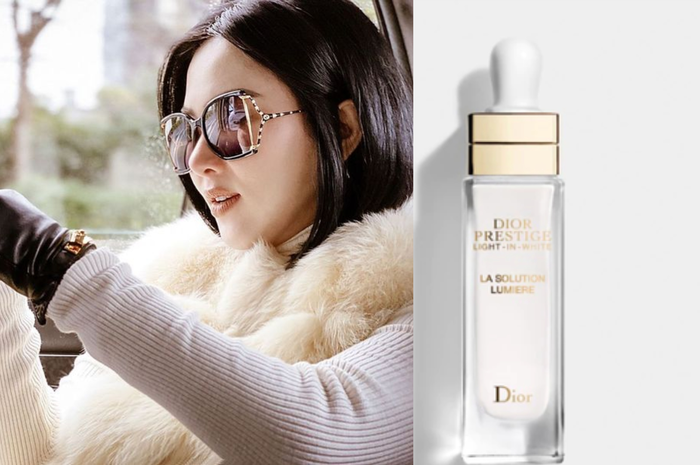 Syahrini memiliki koleksi skin care serum pemutih wajah dari brand ternama dunia. Rupanya harganya mencapai Rp6 juta.