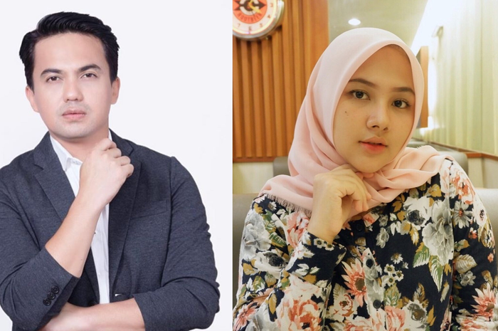 Kolase foto Sahrul Gunawan dan Una Maulina