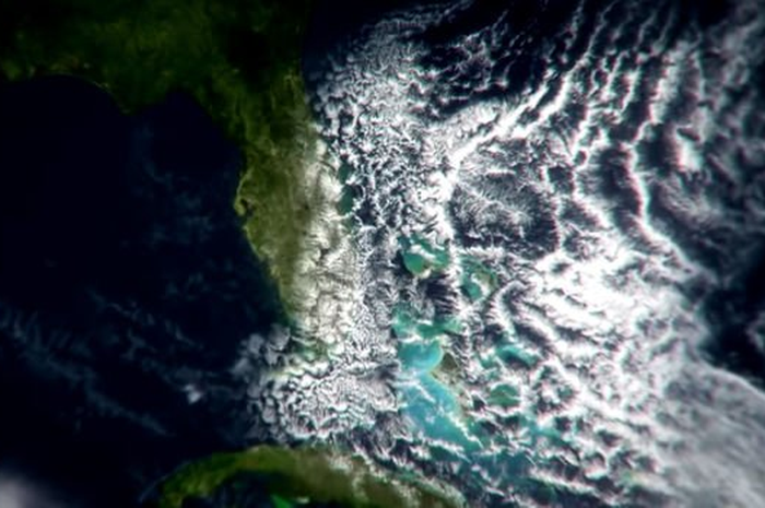 NASA ungkapkan rahasia Segitiga Bermuda melalui citra satelit yang tangkap kondisi di atas laut tersebut
