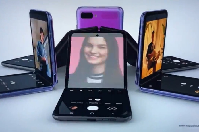 Wujud resmi Samsung Galaxy Z Flip