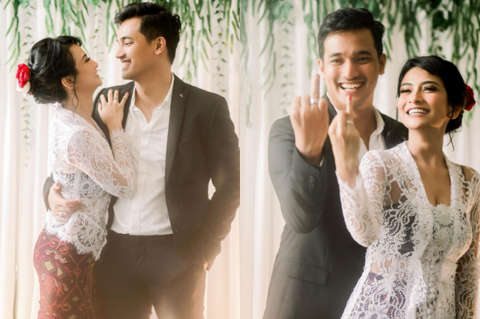 Sedang hamil muda, Vanessa Angel gelar resepsi mewah di Bali.