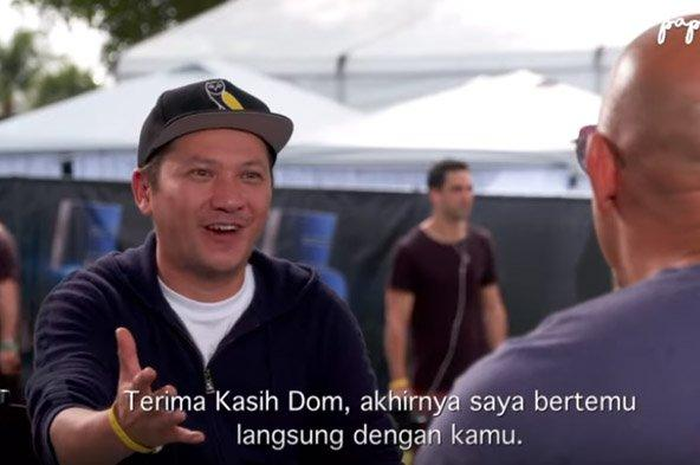 Wawancara Gading Marteen dengan pemain Fast and Furious 9 