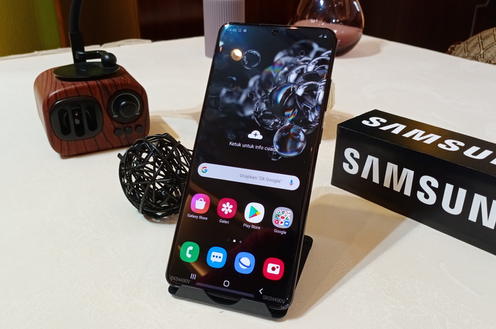 Tampilan Samsung S20 Ultra.