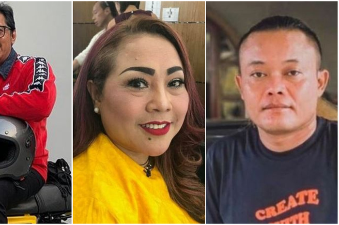 Sule dan Andre Taulany menyambangi Nunung di RSKO Cibubur