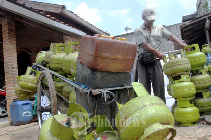 ILUSTRASI. Tabung GAS ELPIJI 3 KG. 