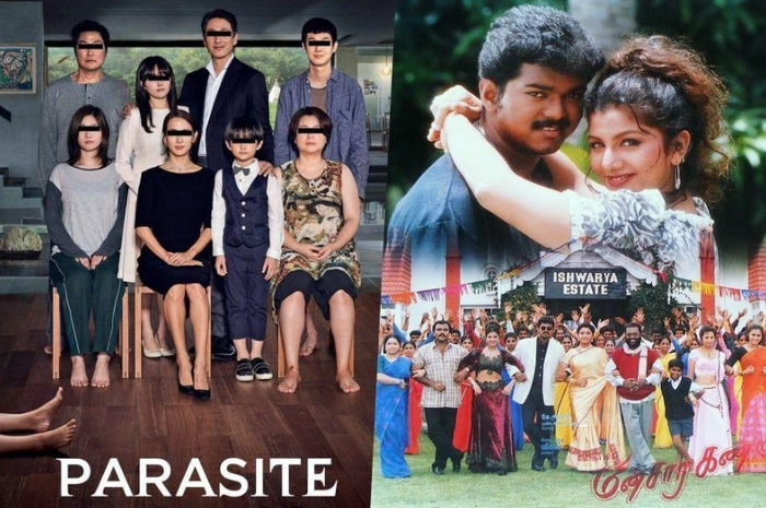 Poster film Parasite dan Minsara Kanna