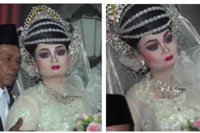 Korban pengantin salah MUA (source: IG @makassar_iinfo & grid hype)