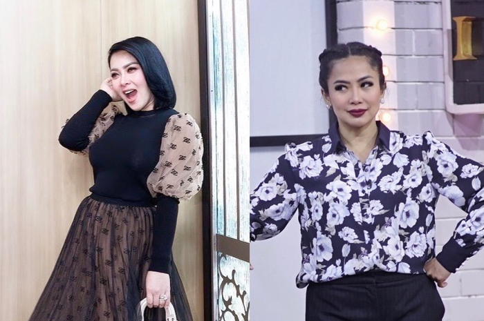 Syahrini dan Feni Rose