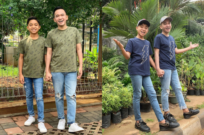 Ruben Onsu dan Betrand Peto 