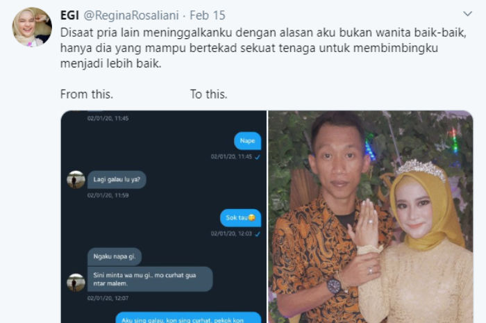 Kisah viral wanita di Cirebon yang temukan jodohnya lewat mutualan Twitter 