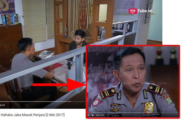Masran dalam satu frame bersama Sonny Septian dalam sinetron Bintang di Hati Ku. 