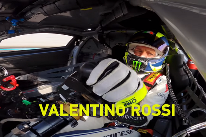 Video Valentino Rossi di balapan ketahanan Gulf 12 Hours Abu Dhabi