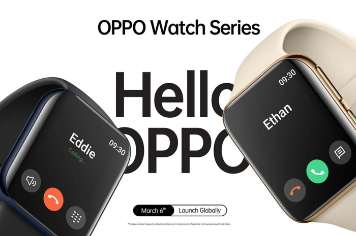 Oppo Watch resmi akan diperkenalkan secara global 6 Maret nanti.