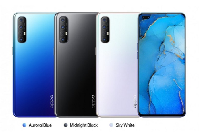 Tiga warna pilihan Oppo Reno3 Pro