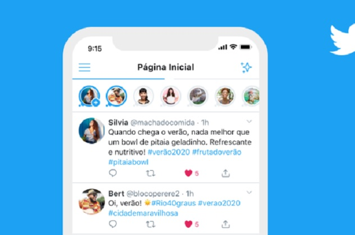 Fitur Fleets di Twitter