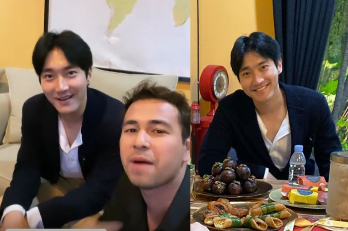 Siwon Choi sambangi rumah Raffi Ahmad dan Nagita Slavina