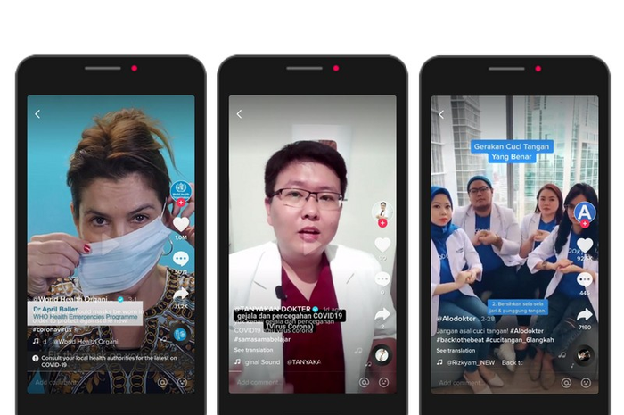 Video virus corona di Tiktok