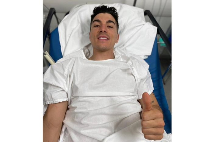Maverick Vinales kecelakaan saat sesi latihan motocross