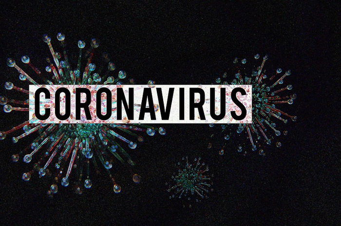 Ilustrasi virus corona