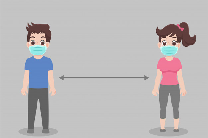 Selain terus berupaya menjaga kekebalan tubuh, social distancing juga menjadi langkah tepat menghindarkan diri dari infeksi virus berbahay ini