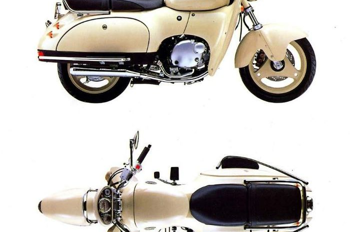 Suzuki SW-1 motor sport lawas desainnya unik