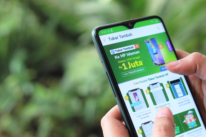 Fitur 'Tukar Tambah' di Aplikasi Tokopedia