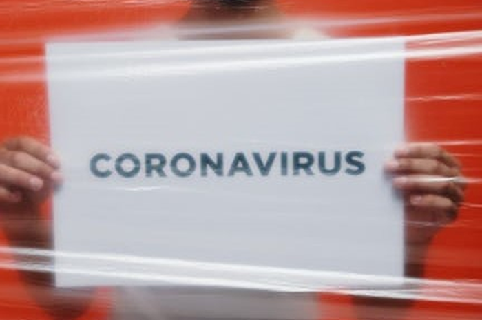 Ilustrasi melawan virus corona