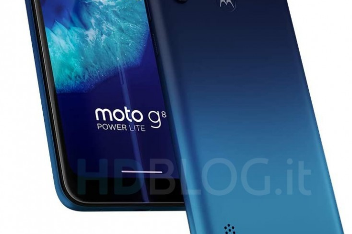 Tampilan dari Moto G8 Power Lite.