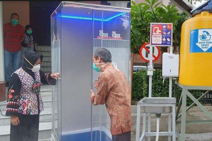 Penggunaan bilik desinfeksi ternyata justru membahayakan kesehatan, bukan berarti membuat steril tubuh dari Covid-19.