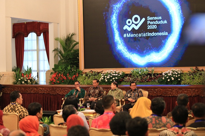 Pencanangan Sensus Penduduk 2020 di Istana Negara, (DOK. Humas BPS)
