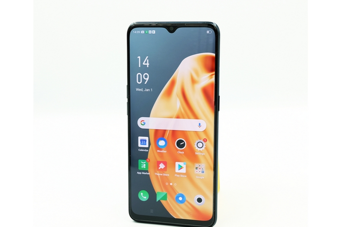 Oppo A91 Tampilan depan