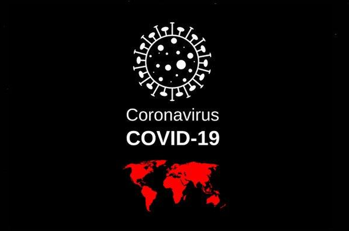 Ilustrasi pandemi virus corona. 