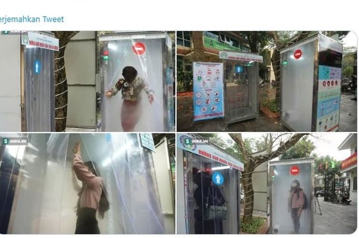 Diyakini Dapat Sterilkan Tubuh dari Covid-19, Penggunaan Bilik Desinfektan Justru Membahayakan Kesehatan, Kok Bisa?