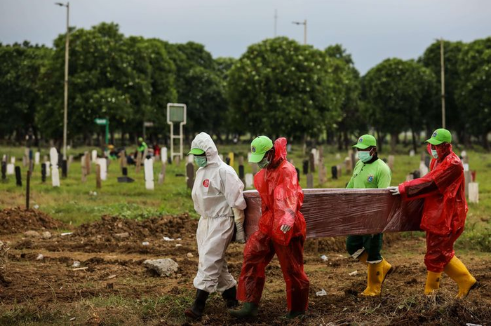 Kasus virus corona di Indonesia.