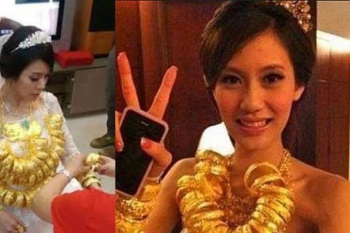 PRT Dinikahi Majikannya dengan Mahar Emas Seisi Toko
