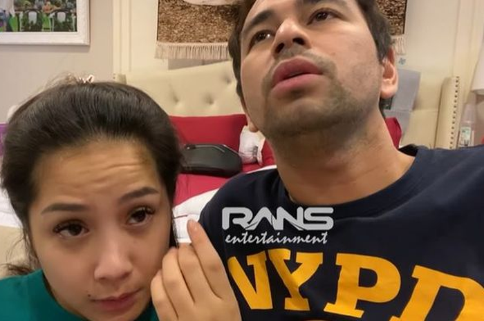 Nagita Slavina dan Raffi Ahmad saat cerita soal kehamilan