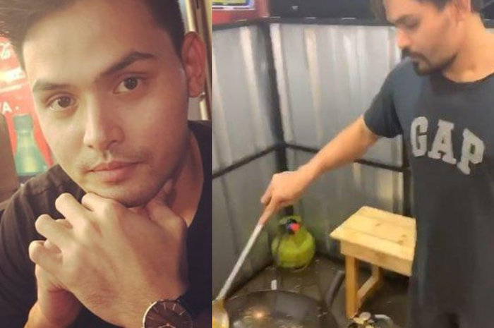 Ahmad Affandy jualan nasi goreng 