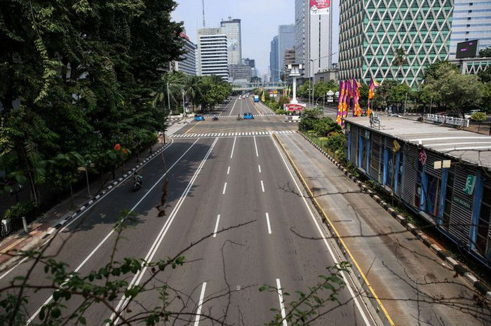 PSBB di DKI Jakarta akan berlaku besok, Jumat (10/4/2020).