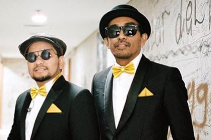 Tompi dan mendiang Glenn Fredly