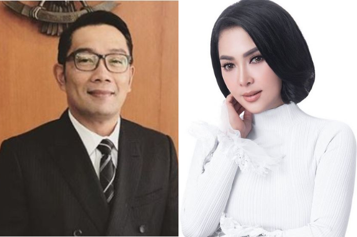 Ridwan Kamil Peringatkan Rakyat Soal Bahaya Covid-19 Sambil Pakai Masker Bergambar Bibir Syahrini, Sang Incess Langsung Beraksi