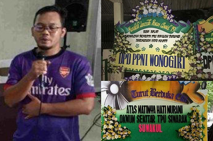 Karangan Bunga Banjiri Rumah Pak RT yang Tolak Jenazah Perawat, Kalimatnya Menohok 'Turut Berduka Cita atas Matinya Hati Nurani'