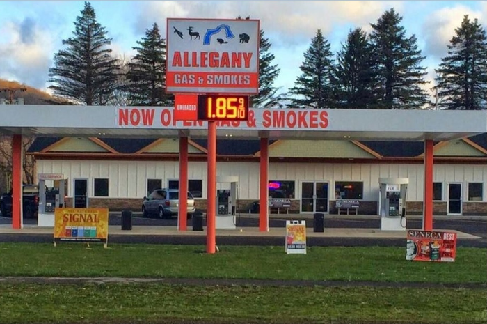 SPBU Allegany Gas &amp; Smoke di Amerika