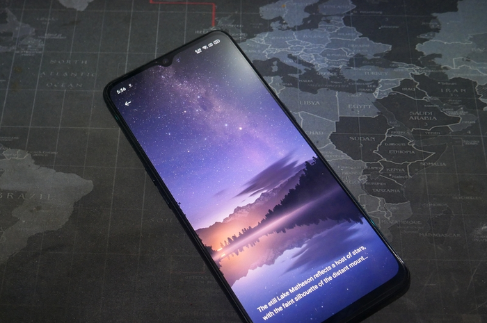 Sisi Depan Oppo Reno3